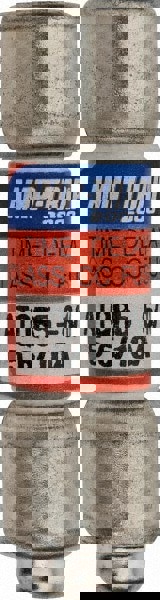 Cylindrical Time Delay Fuse: CC, 5.6 A, 10.4 mm Dia